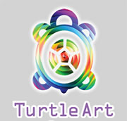 turtleart logo by mandrakis chris